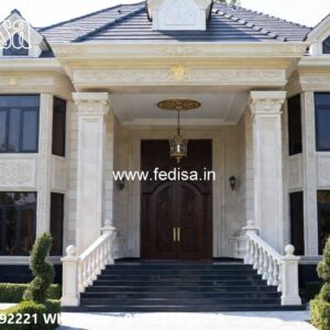 Classic Villa Design with Rich Wooden Craftsmanship No-10314