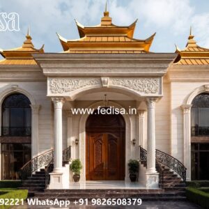 Classic Villa Design with Elegant Window Concepts No-10318