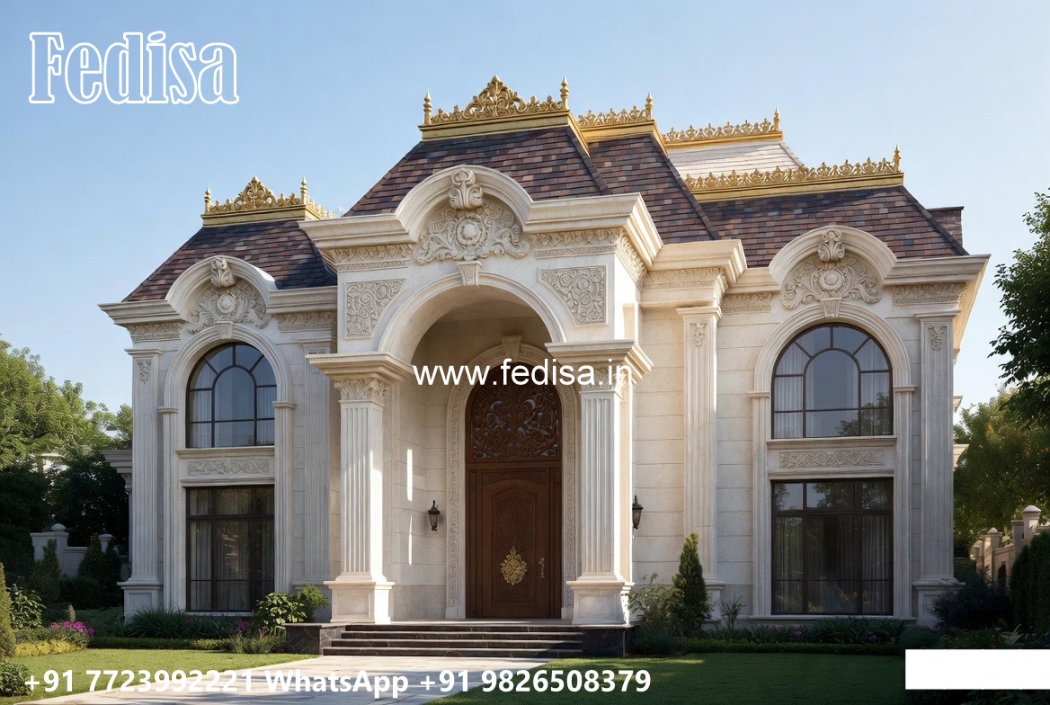 Classic Villa Design with Luxury Outdoor Decor No-10326