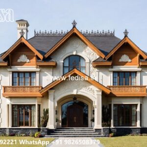 Elegant Classic Villa Design with Grand Spaces No-10333