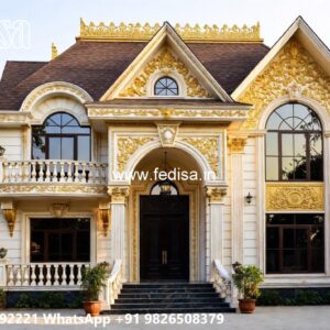 Classic Villa Design with Rich Elegant Architecture No-10336