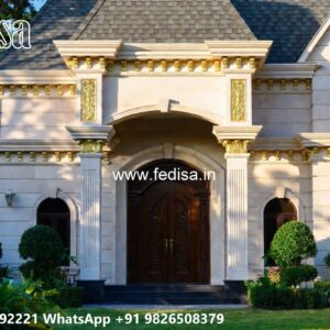 Classic Villa Design with Elegant Courtyard Inspiration No-10339