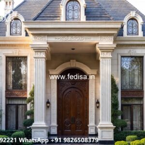 Traditional Classic Villa Design with Beautiful Exteriors No-10345