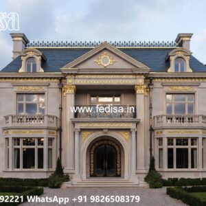 Beautiful Luxury House Design with Modern Roofing No-10385