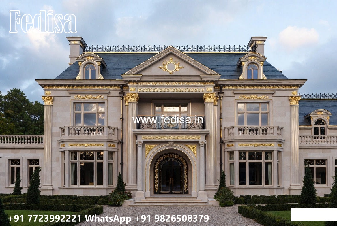 Beautiful Luxury House Design with Modern Roofing No-10385