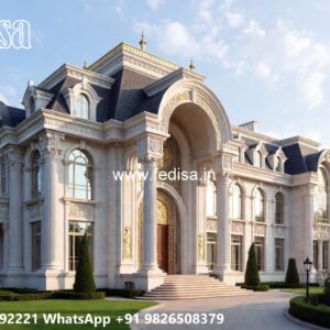 Luxury House Design with Grand Architectural Style No-10414