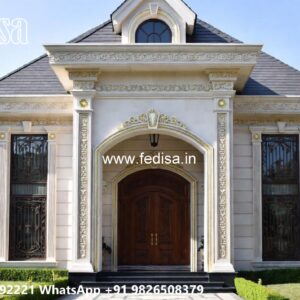 Luxury House Design with Premium Exterior Lighting No-10418