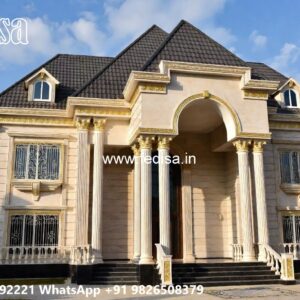 Luxury House Design with Elegant Garden Landscaping No-10428