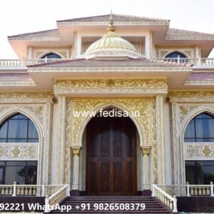 Luxury House Design with Modern Outdoor Lighting No-10432