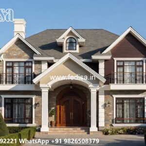 Luxury House Design with Unique Architectural Beauty No-10447