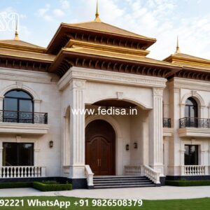 Luxury House Design with Elegant Facade Concepts No-10453