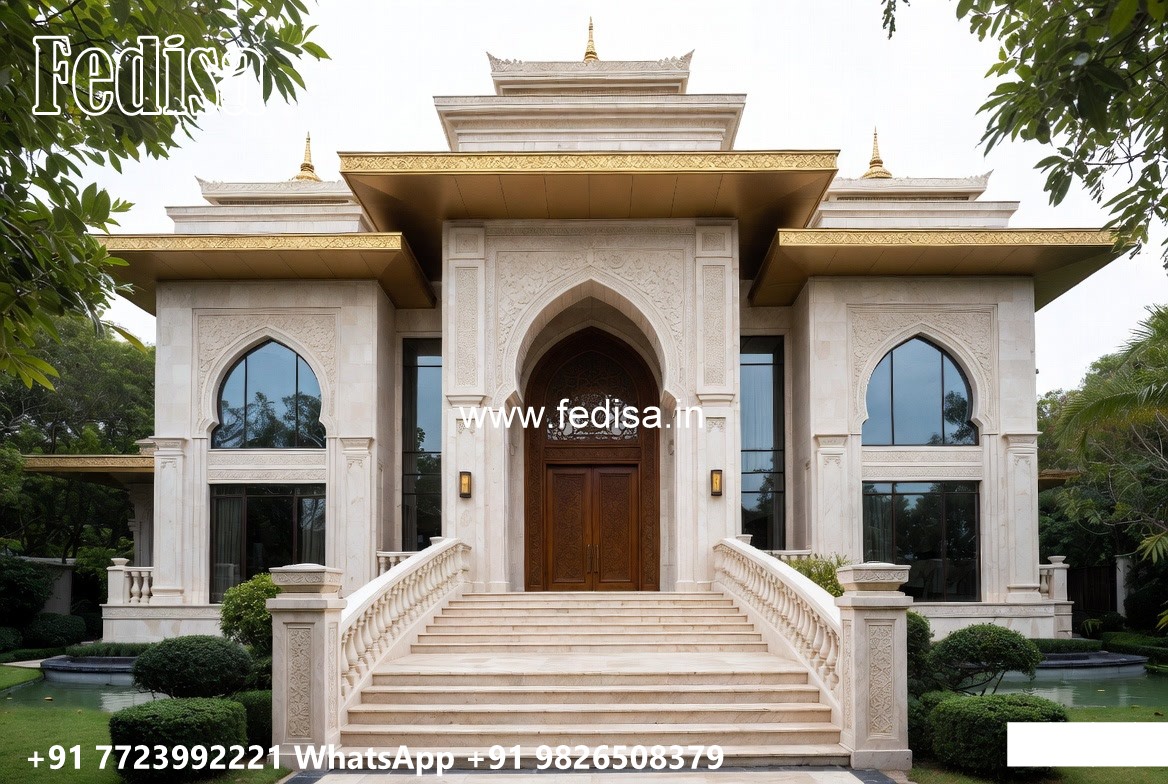 Luxury House Design with Elegant Hallway Concepts No-10477