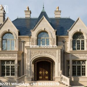 Luxury House Design with Elegant Exterior Finishes No-10489