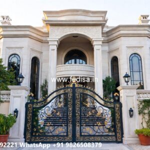Classic House Design with Stunning Roof Architecture No-10525