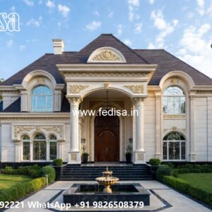 Classic House Design with Luxury Bedroom Interiors No-10528