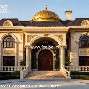 Classic House Design with Beautiful Terrace Spaces No-10537