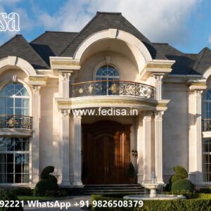 Classic House Design with Elegant Window Designs No-10539