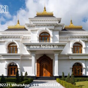 Beautiful Classic House Design with Elegant Details No-10544