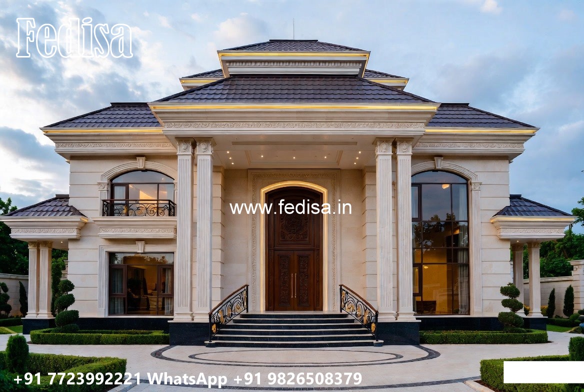 Classic House Design with Beautiful Wooden Ceiling No-10574
