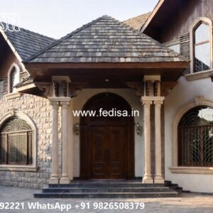 Classic House Design with Royal Decorative Details No-10576
