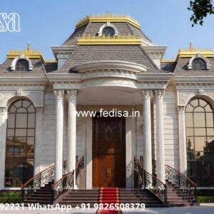 Classic House Design with Elegant Glass Windows No-10587