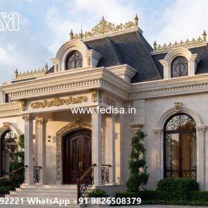 Classic House Design with Beautiful Roof Styling No-10609