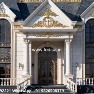Classic House Design with Premium Garden Landscape No-10616