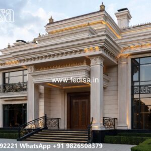 Classic House Design with Beautiful Open Courtyard No-10619