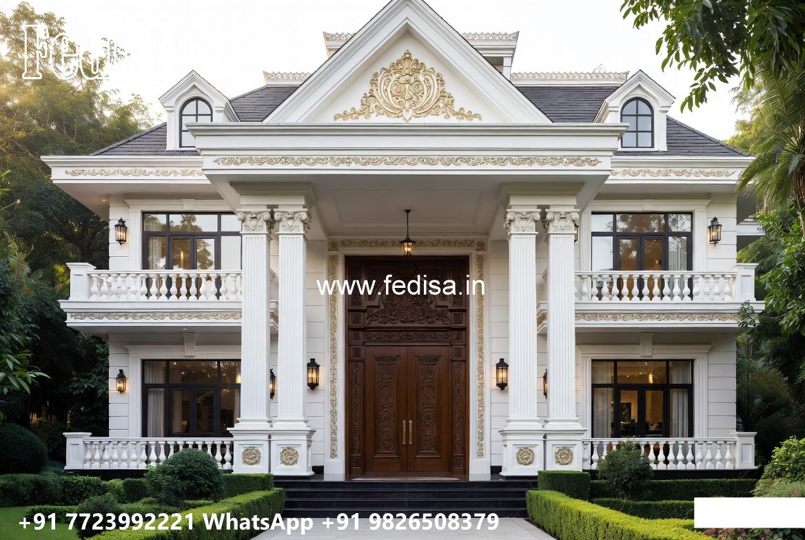 Classic House Design with Timeless Villa Architecture No-10622