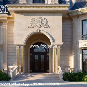 Classic House Design with Timeless Royal Elegance No-10640