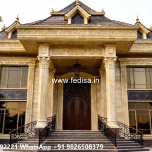 Classic Villa Design with Royal Exterior Style No-10655