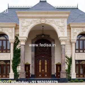 Classic Villa Design with Stylish Exterior Facade No-10670