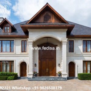 Classic Villa Design with Elegant Dining Room Decor No-10681