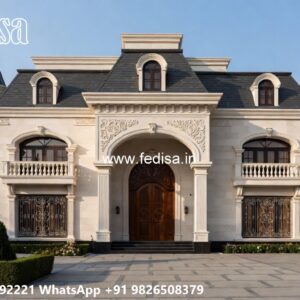 Classic Villa Design with Stylish Outdoor Lighting No-10701