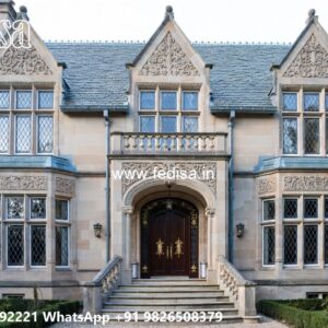 Elegant Classic Villa Design with Luxury Features No-10702