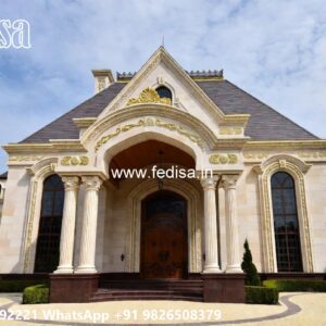 Classic Villa Design with Elegant Open Courtyard No-10716