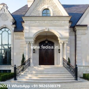 Classic Villa Design with Elegant Hallway Concepts No-10725