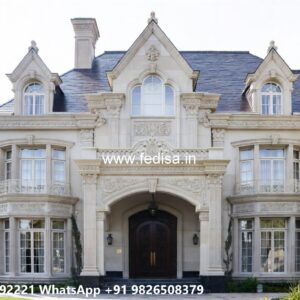 Classic Villa Design with Elegant Decorative Walls No-10732