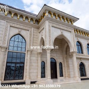 Traditional Classic Villa Design with Royal Charm No-10740