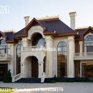 Classic Villa Design with Elegant Wooden Flooring No-10746