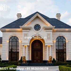 Classic Villa Design with Artistic Wall Decor Ideas No-10762
