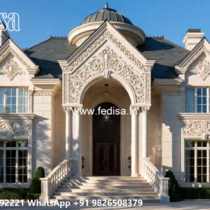 Classic Villa Design with Elegant Window Concepts No-10768