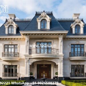 Traditional Classic Villa Design with Stylish Comfort No-10777