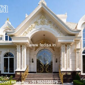 Classic Villa Design with Beautiful Ceiling Details No-10778
