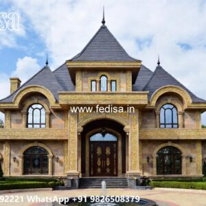 Classic Villa Design with Beautiful Royal Interiors No-10784