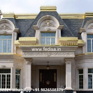 Luxury House Design with Modern Balcony and Terrace No-10814