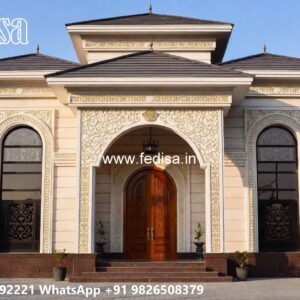 Luxury House Design with Large Glass Windows No-10823