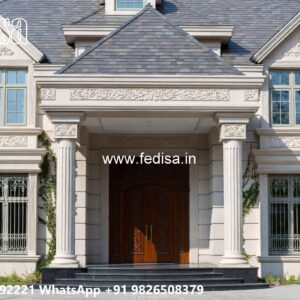 Luxury House Design with Double Height Living Area No-10830