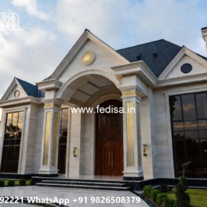 Luxury House Design with Grand Front Elevation No-10838