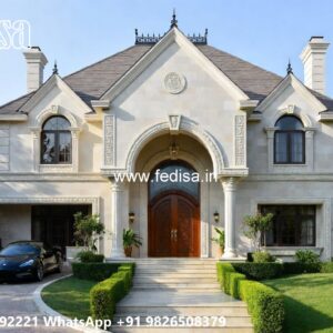 Luxury House Design with Beautiful False Ceiling No-10875